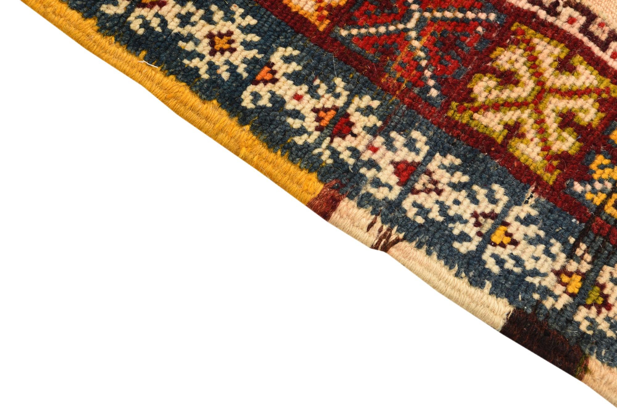 4' 10 x 8' 6 Hand Knotted Anatolian Wool Rug