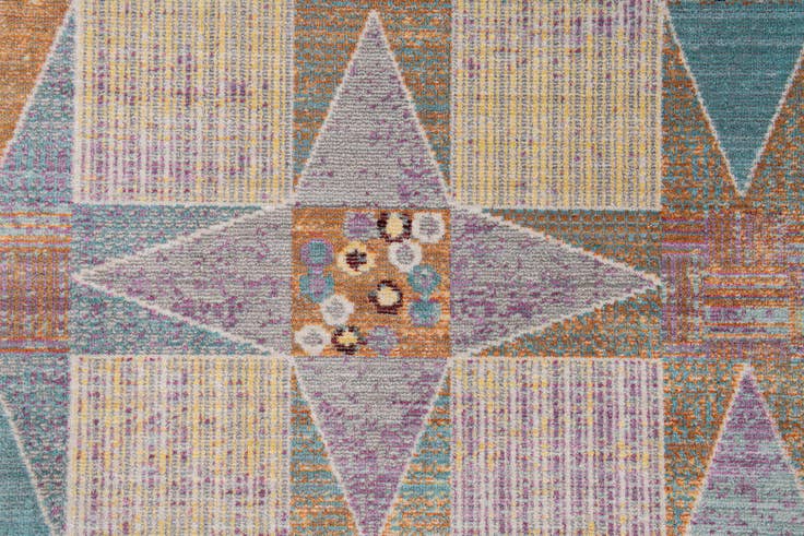 Detail image of 7' x 10' Aqua Rug