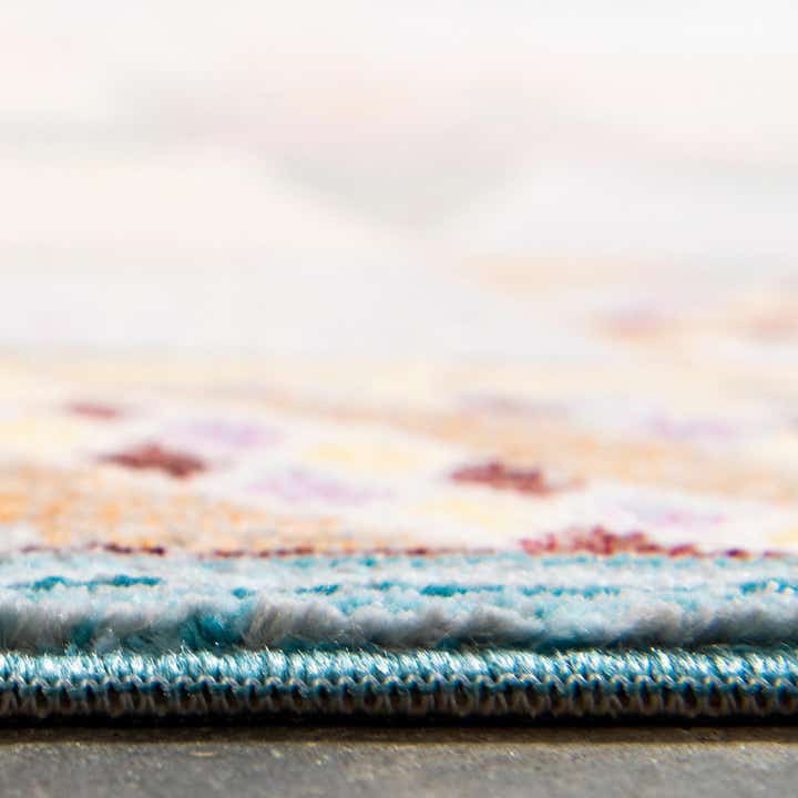 7' x 10' Aqua Rug