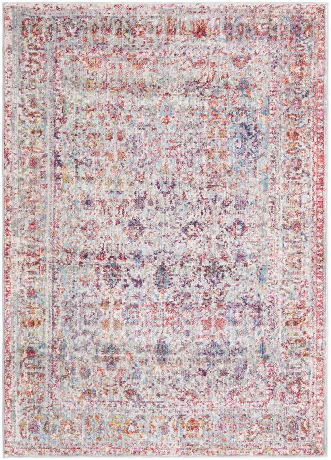Detail image of 4' x 5' 7 Aqua Rug