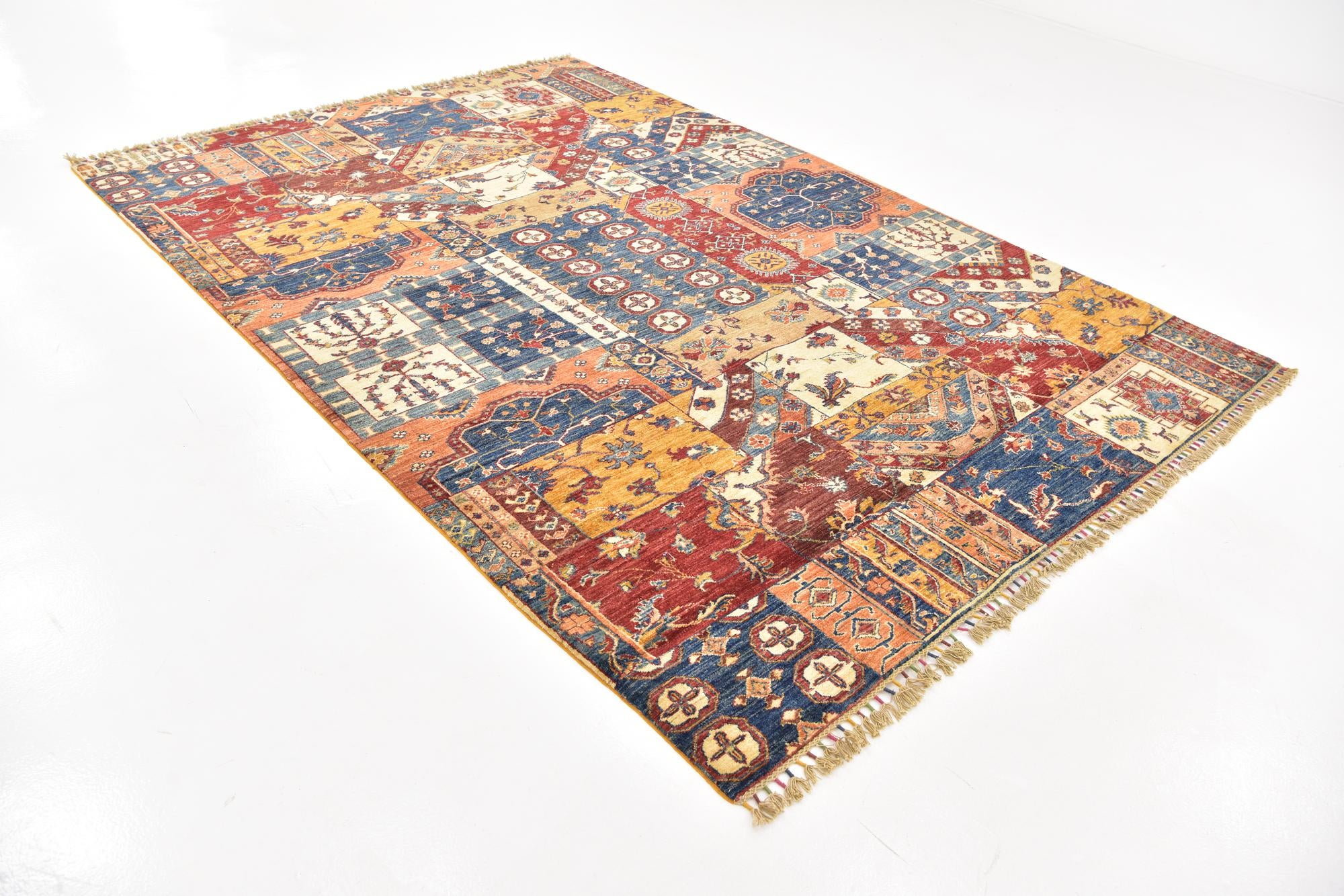 7' x 10' 4 Hand Knotted Ariana Ziegler Rug