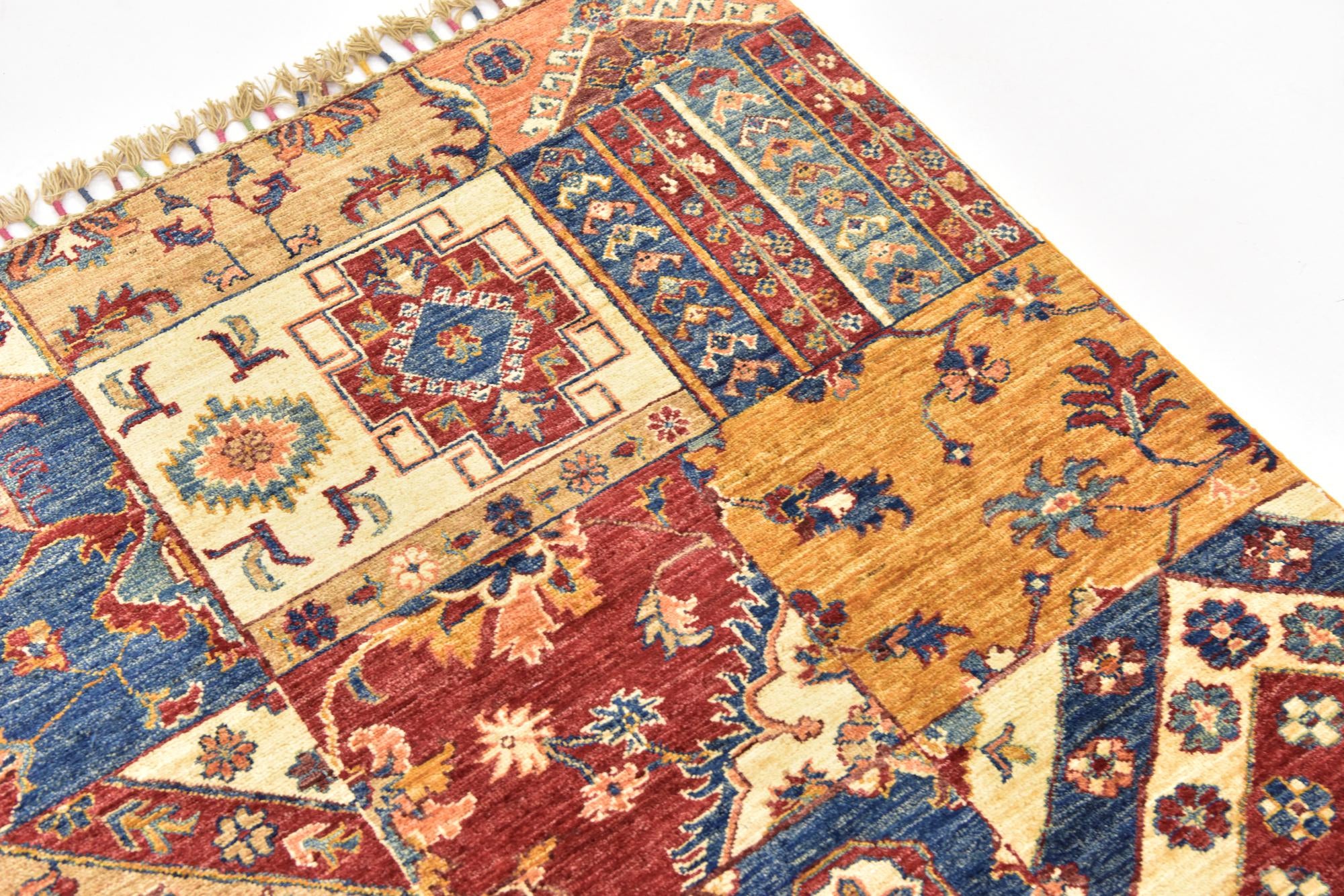7' x 10' 4 Hand Knotted Ariana Ziegler Rug