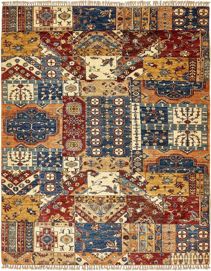 Detail image of 7' x 10' 4 Hand Knotted Ariana Ziegler Rug