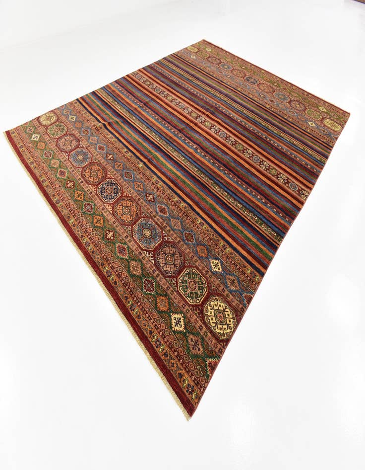 Detail image of 10' 2 x 13' 4 Hand Knotted Ariana Ziegler Rug