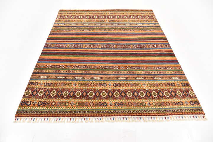 5' 10 x 7' 2 Hand Knotted Ariana Ziegler Rug