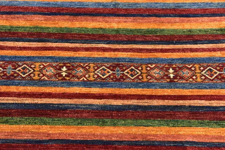 Detail image of 5' 10 x 7' 2 Hand Knotted Ariana Ziegler Rug