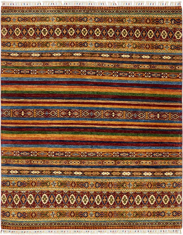 5' 10 x 7' 2 Hand Knotted Ariana Ziegler Rug
