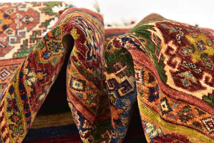 5' 9 x 8' 2 Hand Knotted Ariana Ziegler Rug