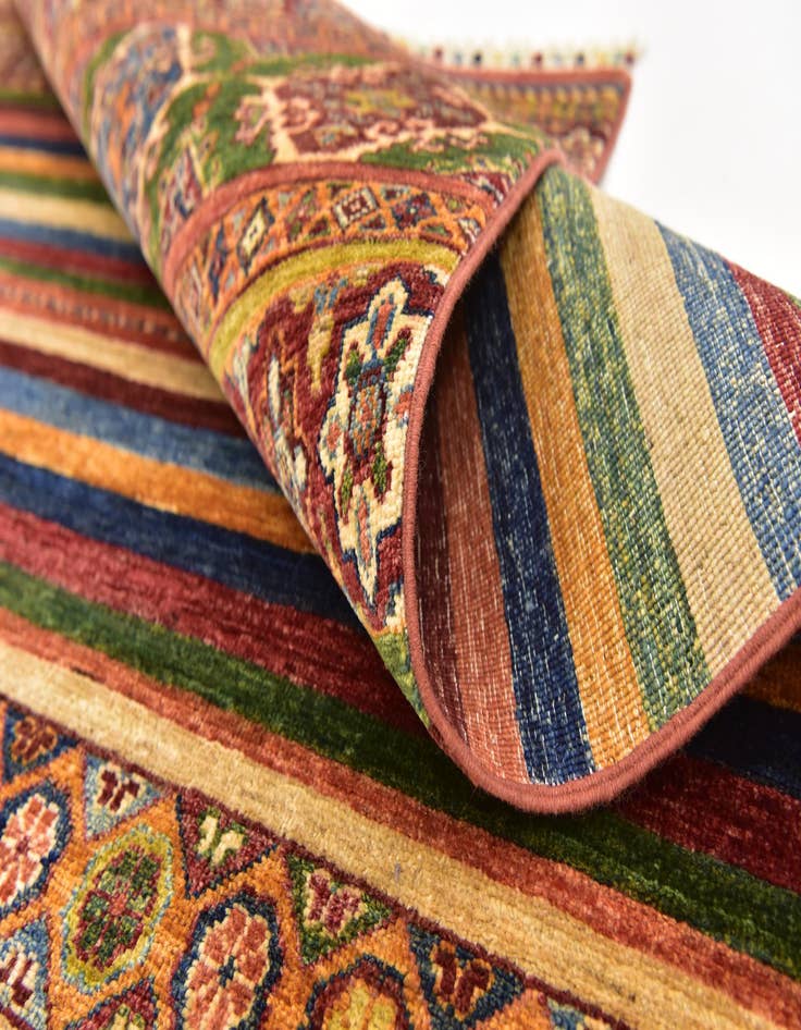 Detail image of 5' 9 x 8' 2  Hand Knotted Ariana Ziegler Rug