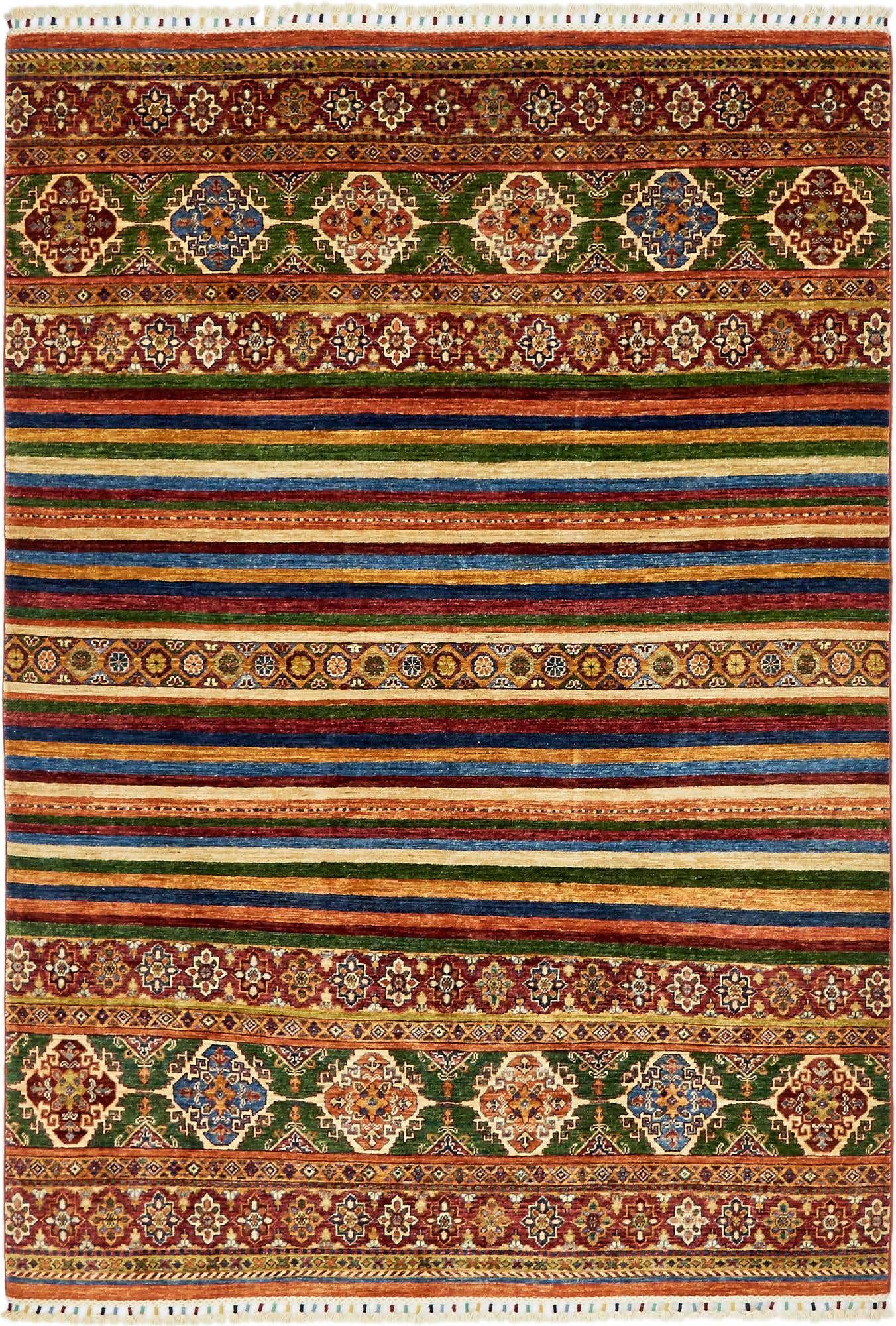 5' 9 x 8' 2 Hand Knotted Ariana Ziegler Rug