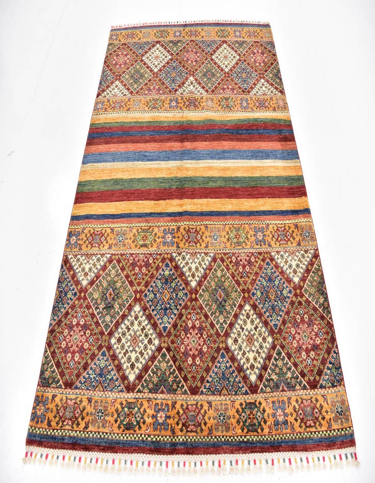 Detail image of 5' x 6' 8  Hand Knotted Ariana Ziegler Wool Rug