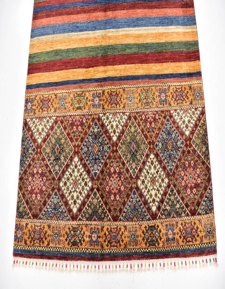 Detail image of 5' x 6' 8  Hand Knotted Ariana Ziegler Wool Rug