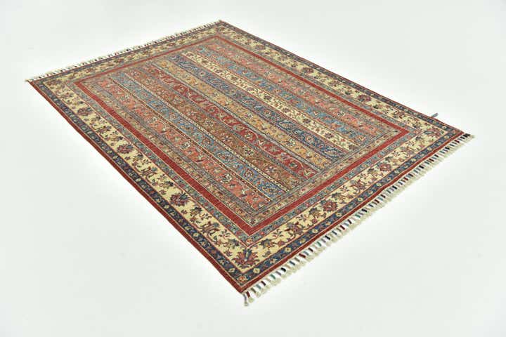 4' 10 x 6' 4 Hand Knotted Ariana Ziegler Rug
