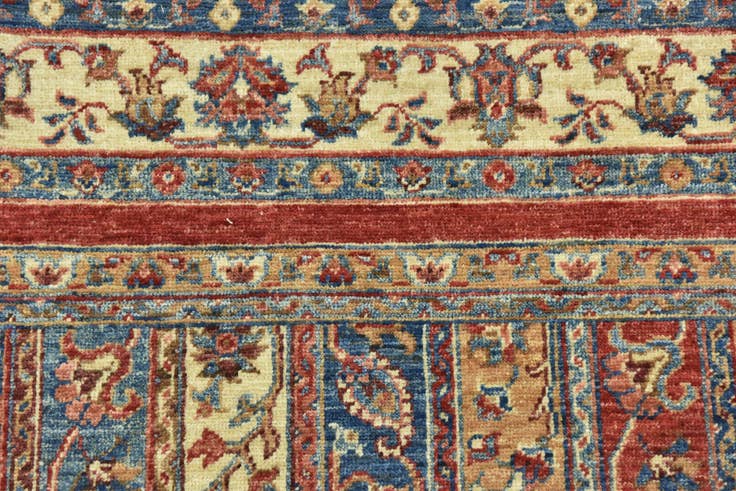 Detail image of 4' 10 x 6' 4 Hand Knotted Ariana Ziegler Rug