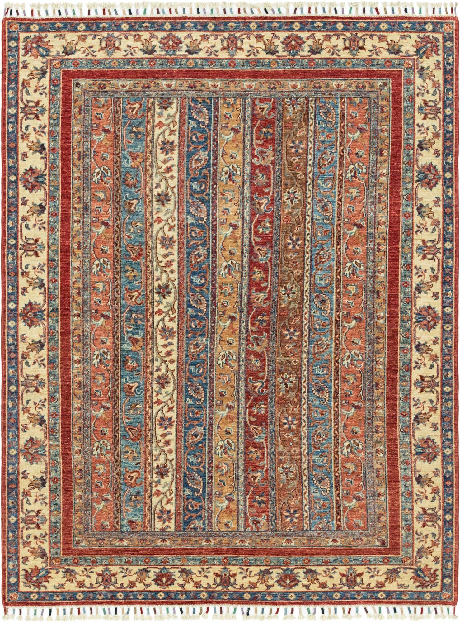 4' 10 x 6' 4 Hand Knotted Ariana Ziegler Rug