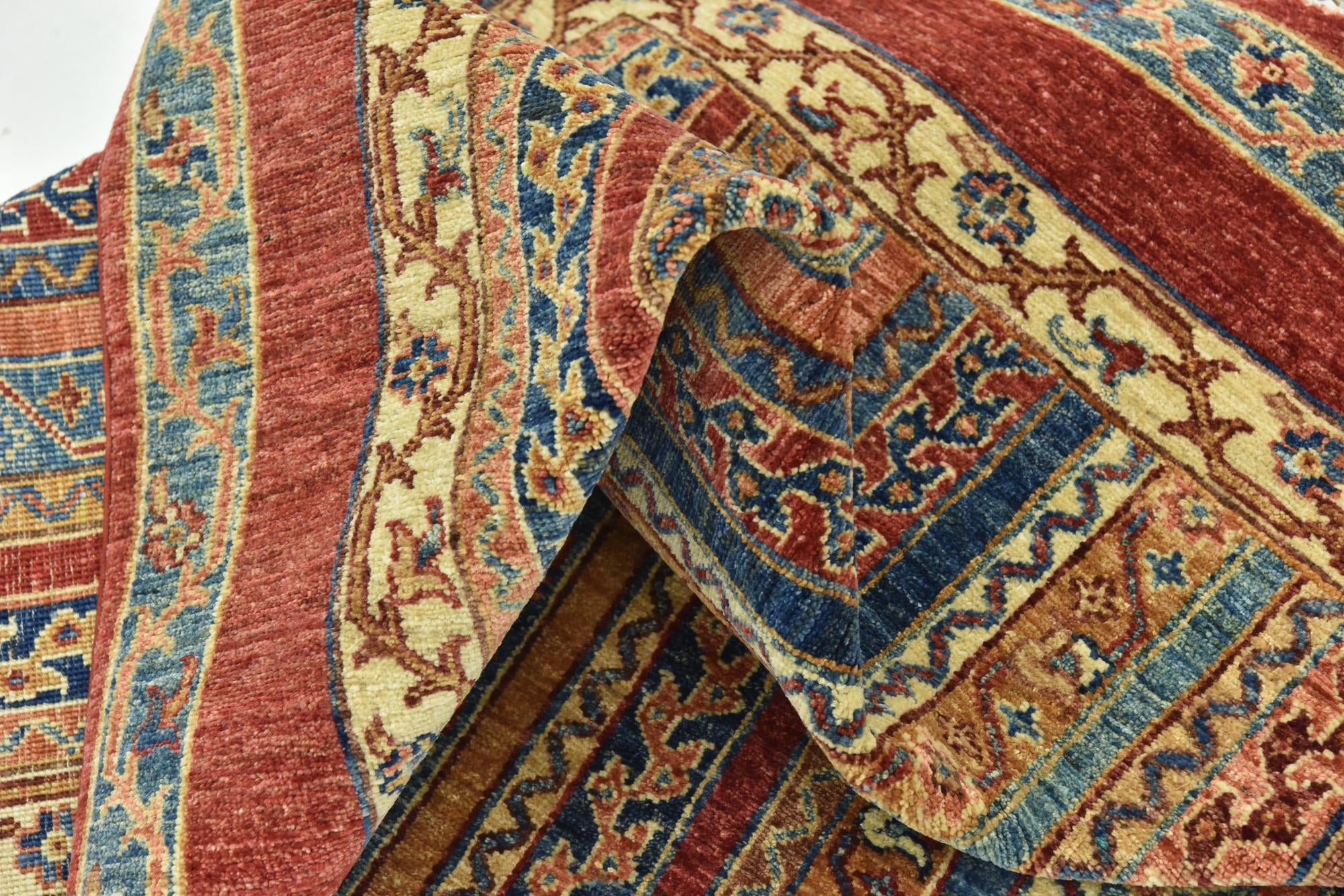 5' x 6' 6 Hand Knotted Ariana Ziegler Rug
