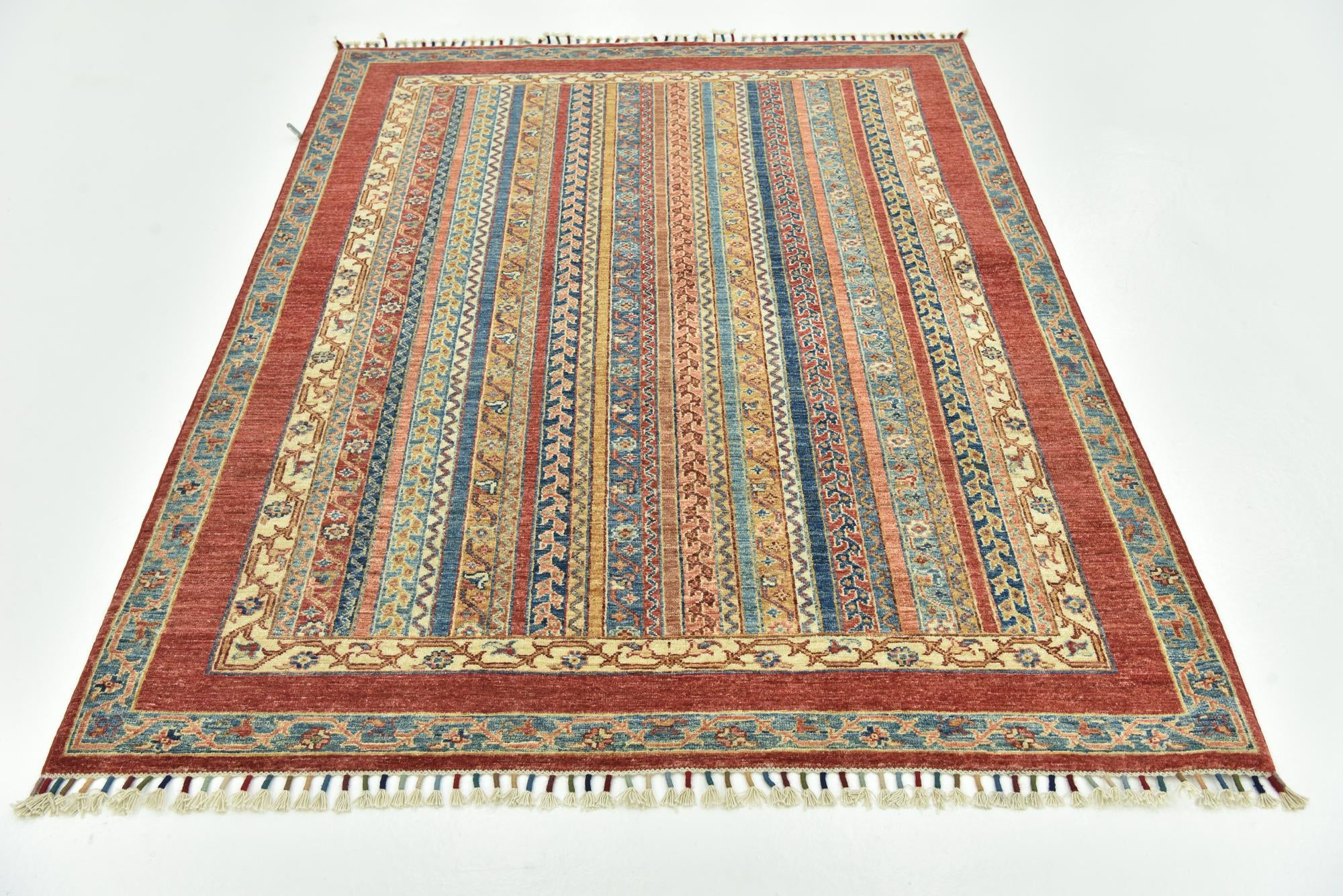 5' x 6' 6 Hand Knotted Ariana Ziegler Rug