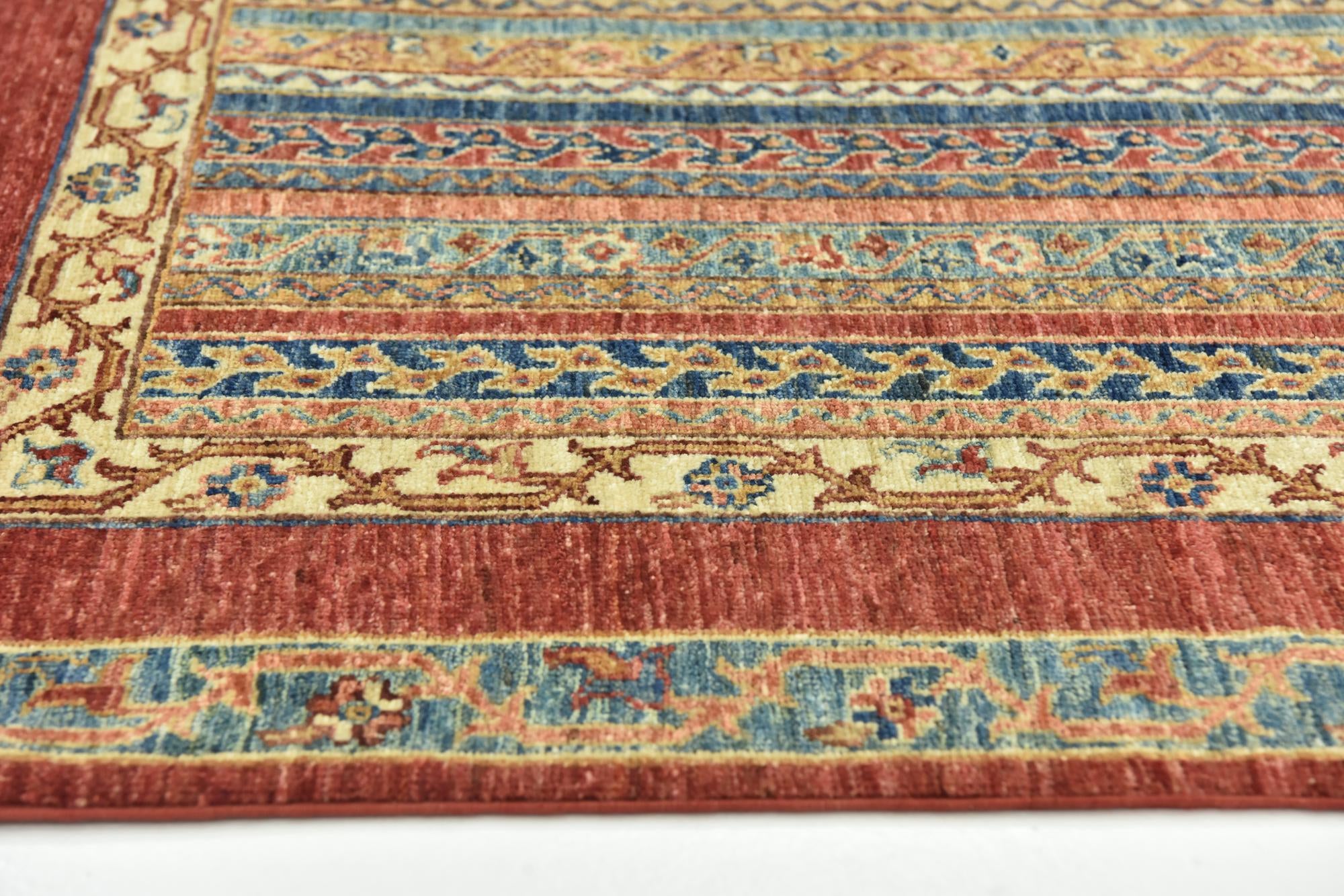5' x 6' 6 Hand Knotted Ariana Ziegler Rug