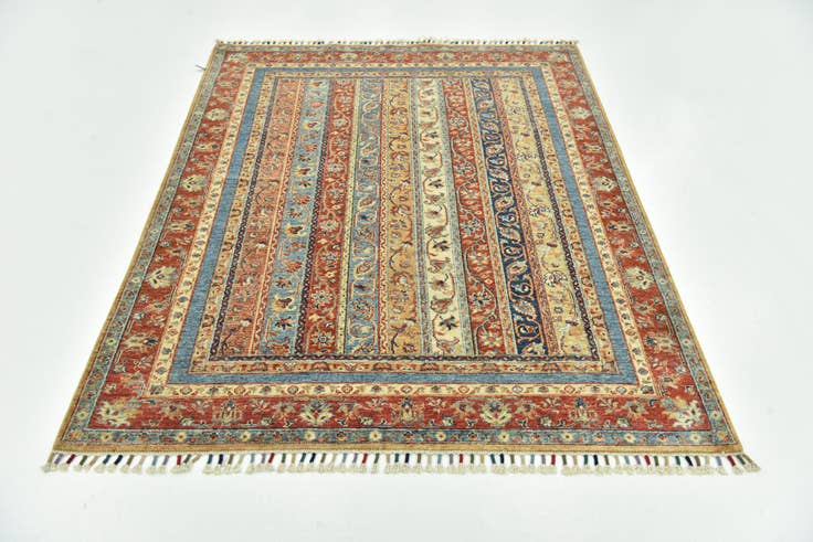 Detail image of 150cm x 190cm Hand Knotted Ariana Ziegler Rug