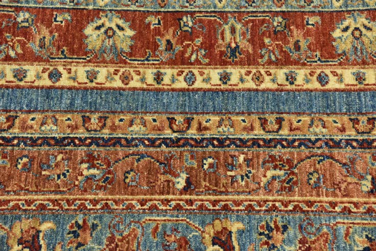 Detail image of 4' 11 x 6' 2 Hand Knotted Ariana Ziegler Rug