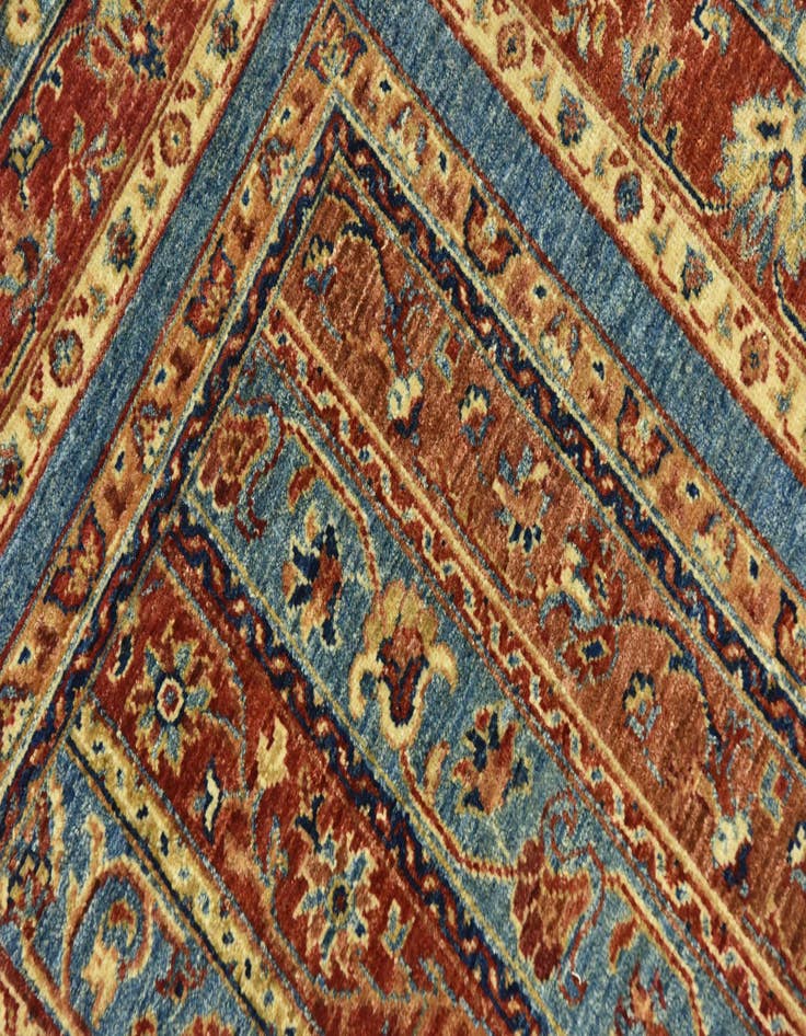 Detail image of 4' 11 x 6' 2  Hand Knotted Ariana Ziegler Rug