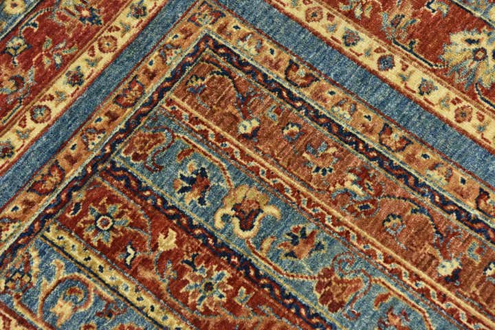 4' 11 x 6' 2 Hand Knotted Ariana Ziegler Rug
