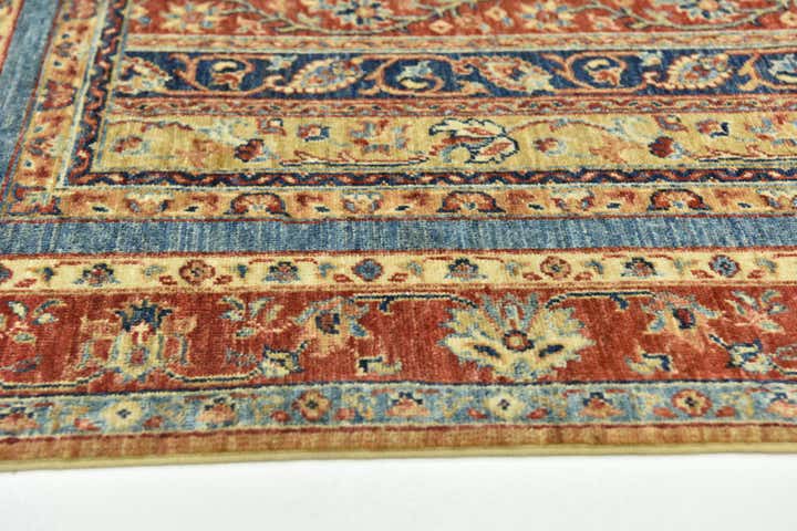 4' 11 x 6' 2 Hand Knotted Ariana Ziegler Rug