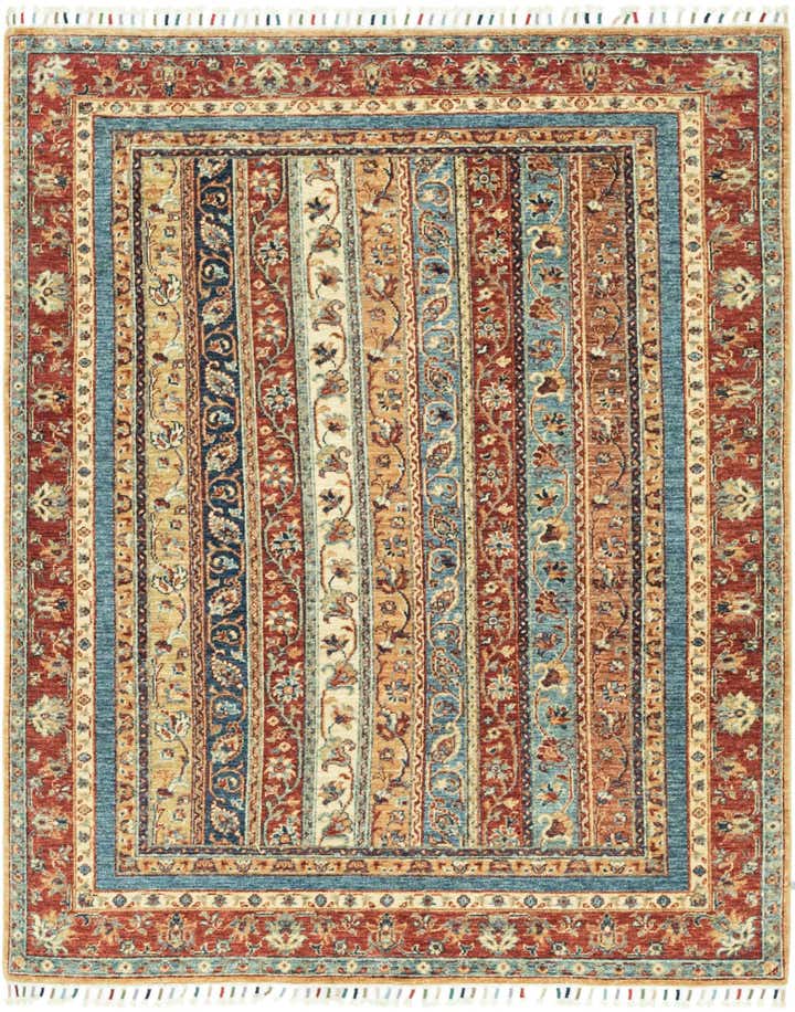 4' 11 x 6' 2 Hand Knotted Ariana Ziegler Rug