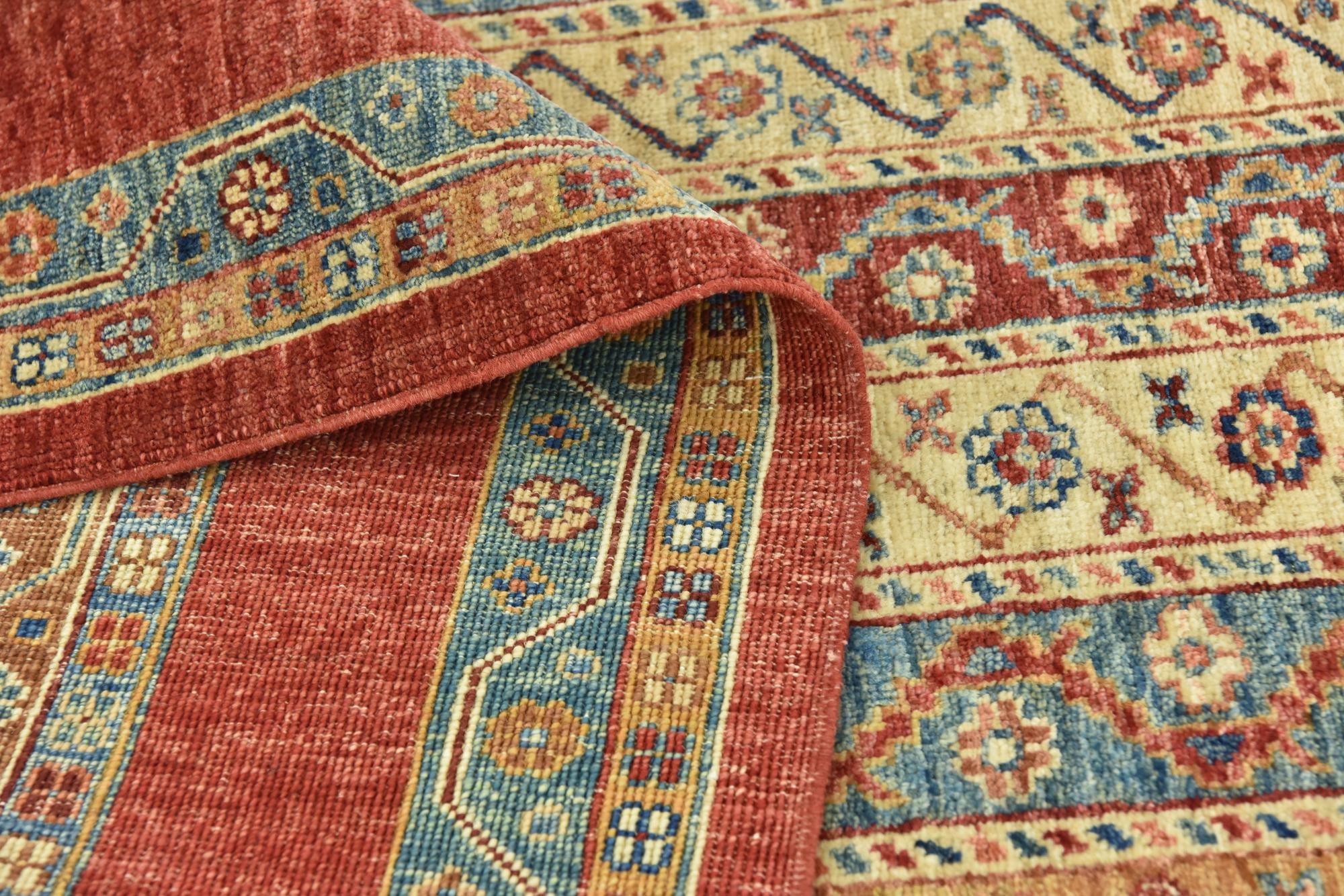 5' 8 x 8' Hand Knotted Ariana Ziegler Rug