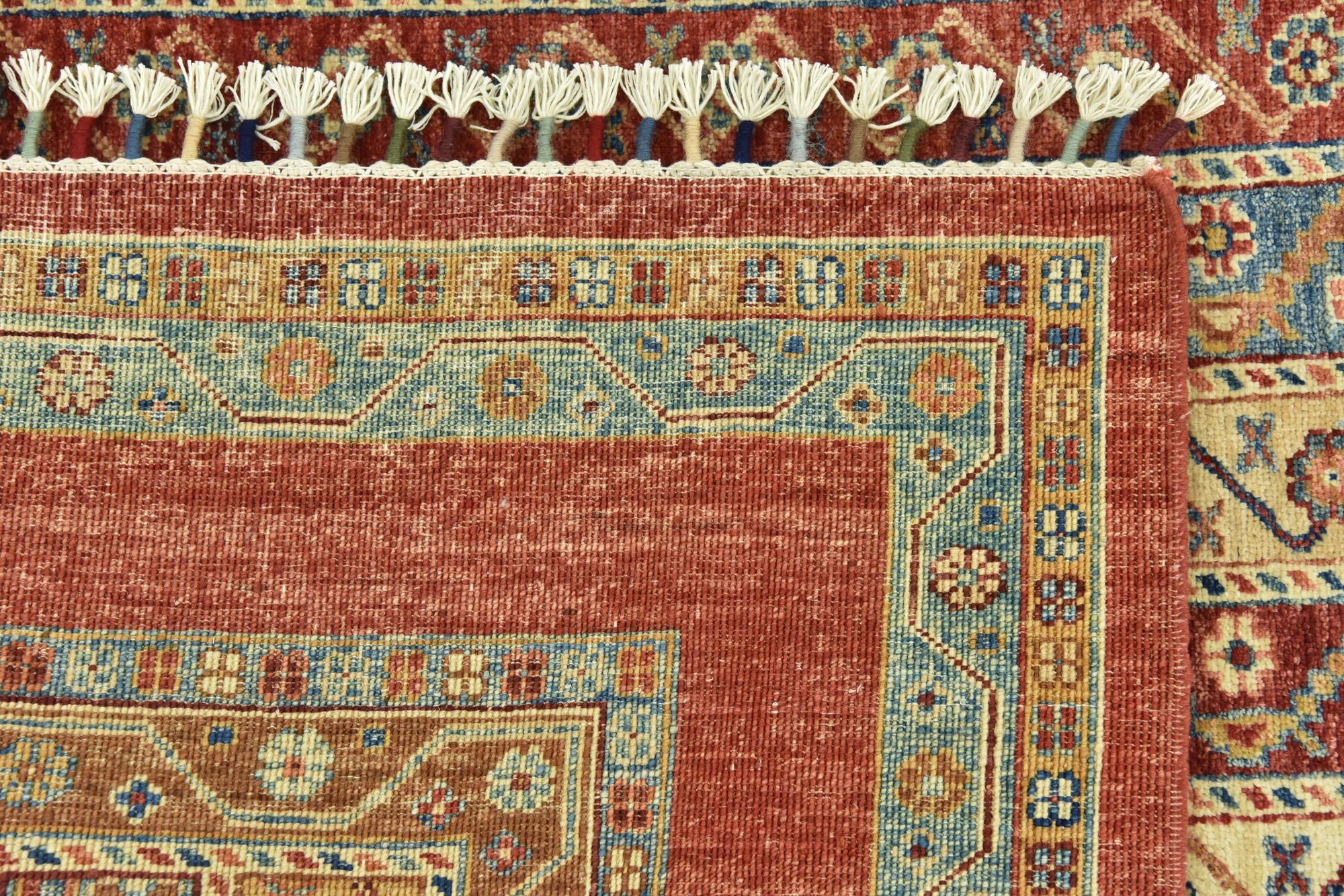5' 8 x 8' Hand Knotted Ariana Ziegler Rug