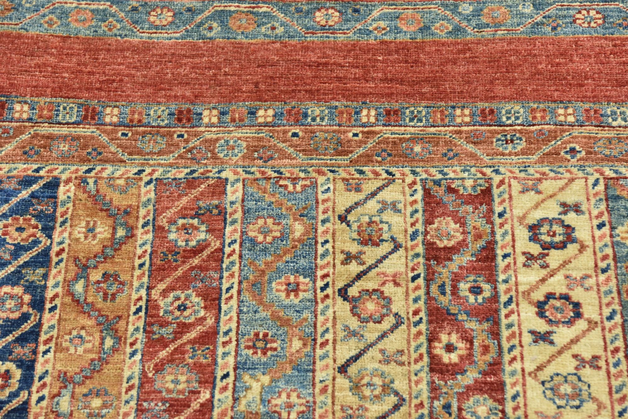 5' 8 x 8' Hand Knotted Ariana Ziegler Rug