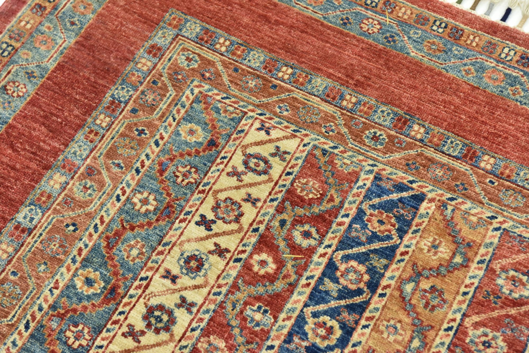 5' 8 x 8' Hand Knotted Ariana Ziegler Rug