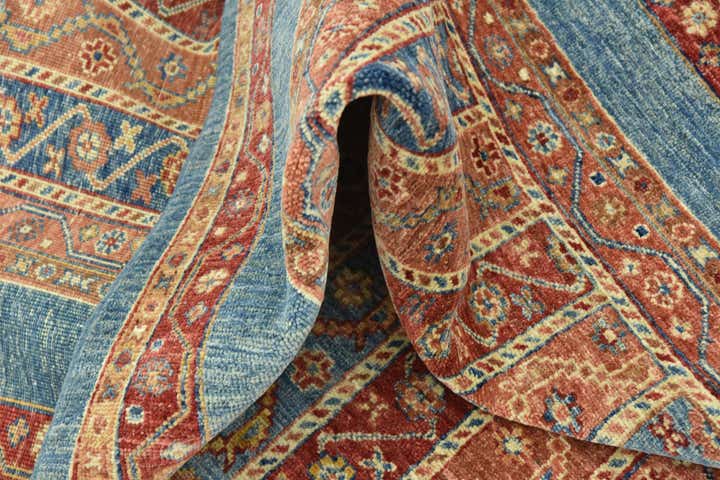 4' 11 x 6' 5 Hand Knotted Ariana Ziegler Rug