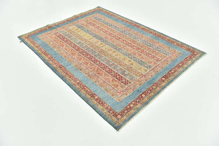4' 11 x 6' 5 Hand Knotted Ariana Ziegler Rug