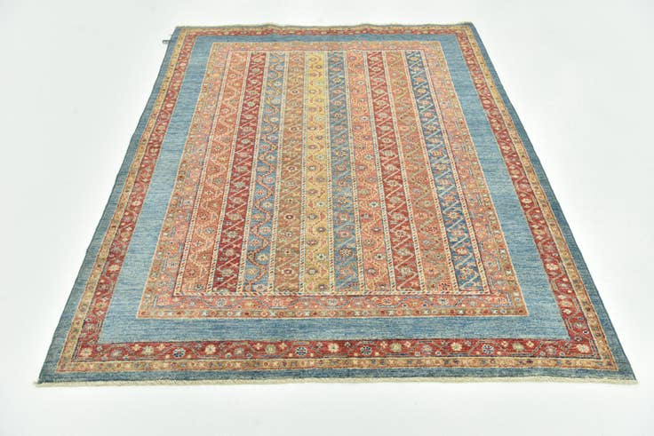 Detail image of 4' 11 x 6' 5 Hand Knotted Ariana Ziegler Rug