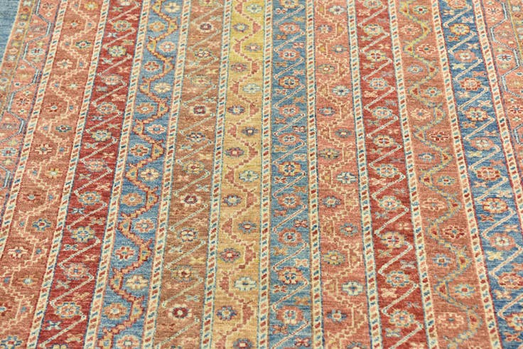 Detail image of 4' 11 x 6' 5 Hand Knotted Ariana Ziegler Rug