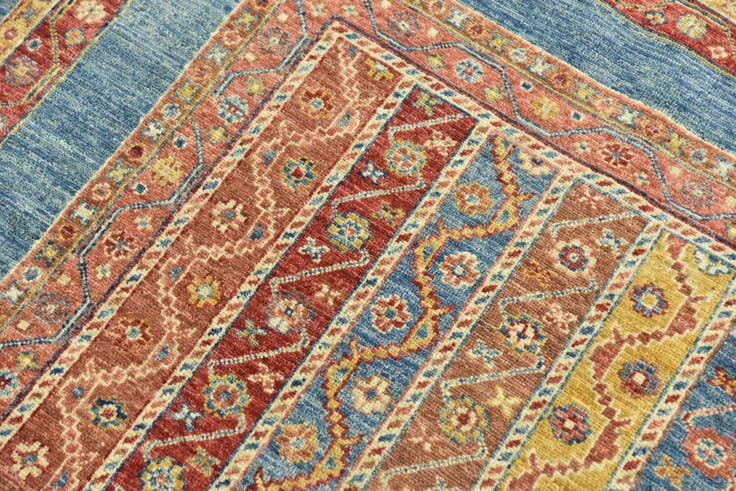 Detail image of 4' 11 x 6' 5 Hand Knotted Ariana Ziegler Rug
