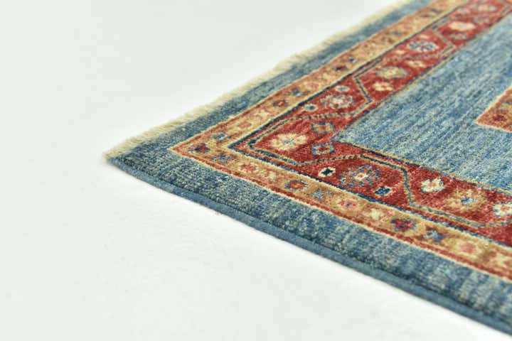 4' 11 x 6' 5 Hand Knotted Ariana Ziegler Rug