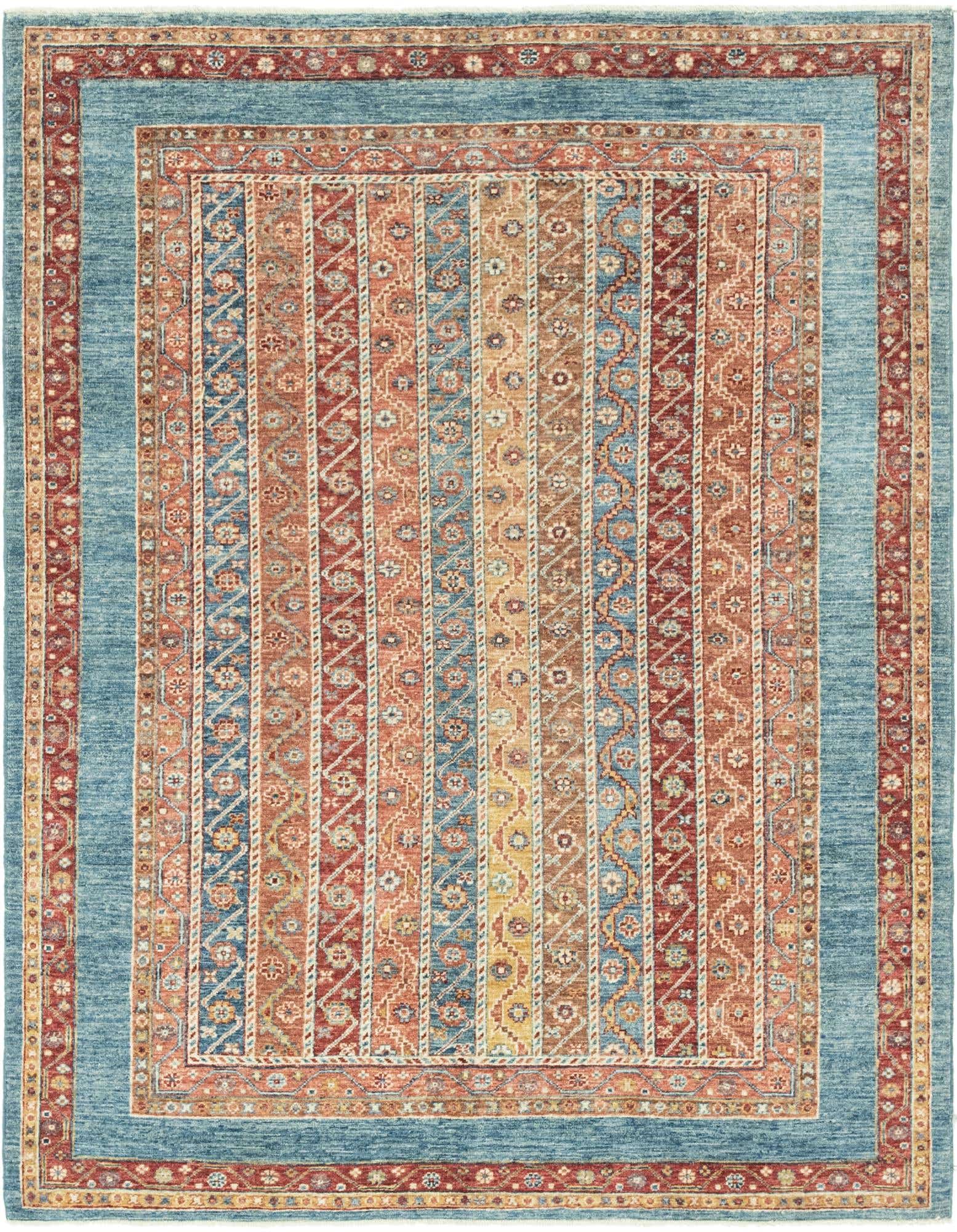 4' 11 x 6' 5 Hand Knotted Ariana Ziegler Rug