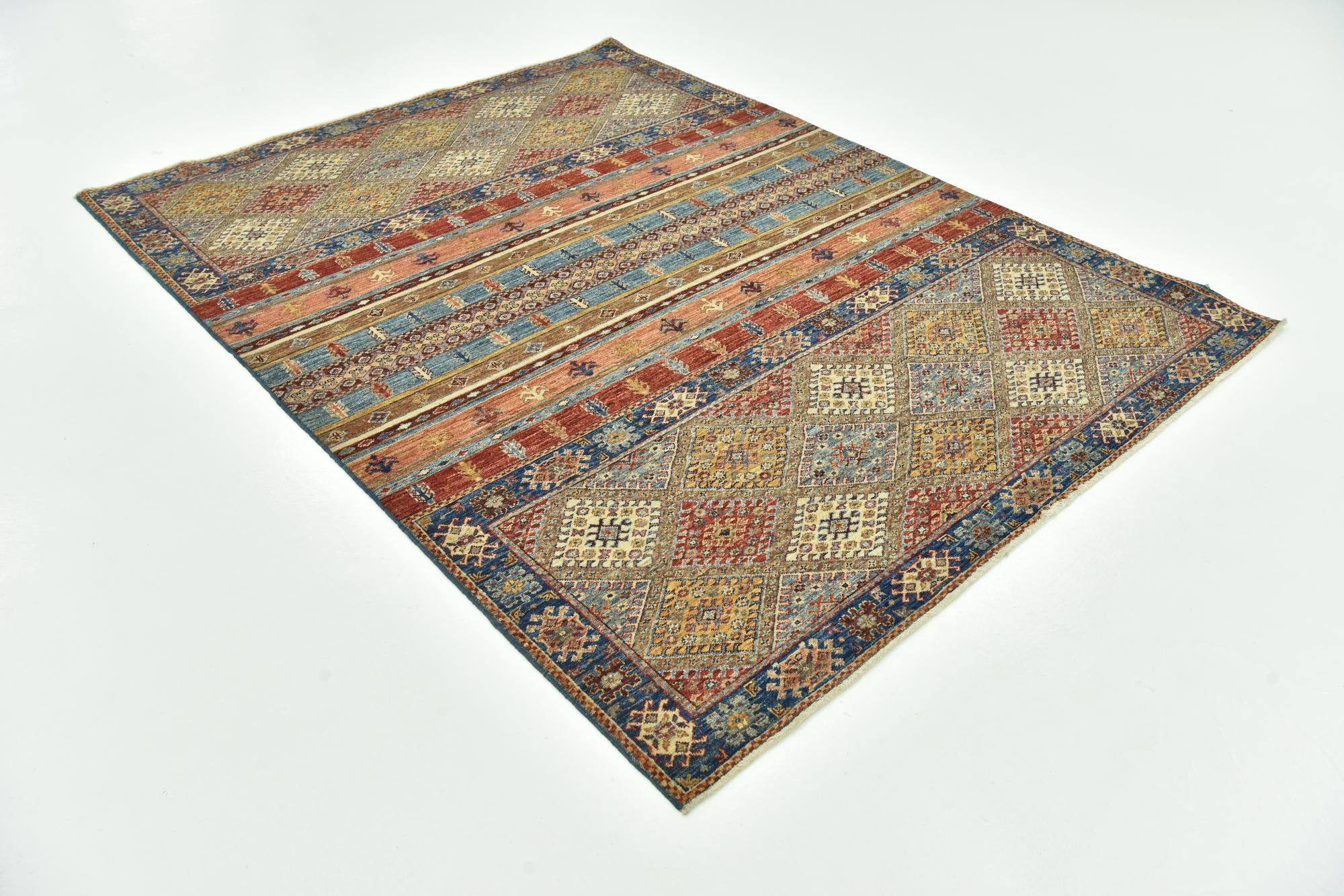 5' 10 x 7' 7 Hand Knotted Ariana Ziegler Rug