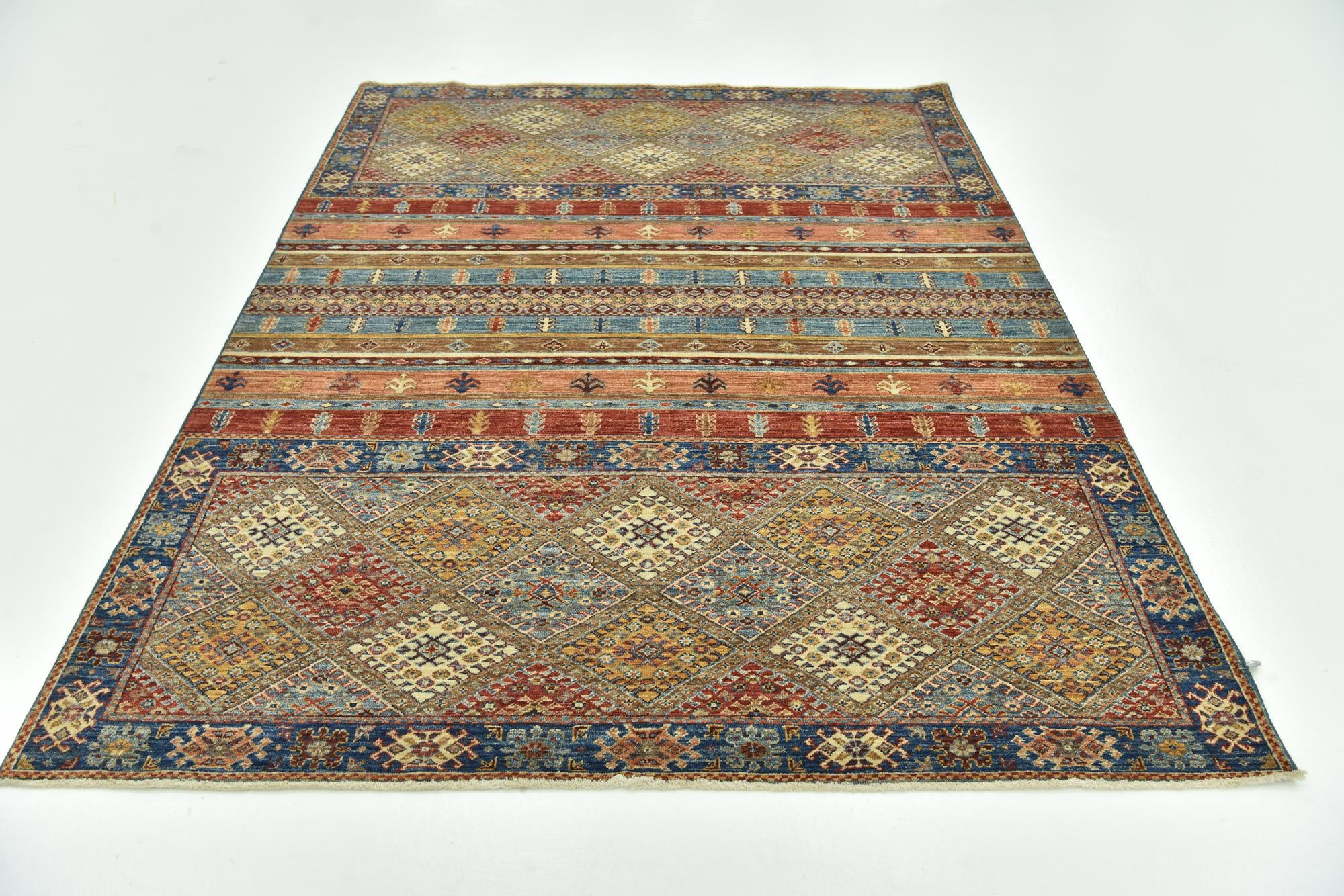 5' 10 x 7' 7 Hand Knotted Ariana Ziegler Rug
