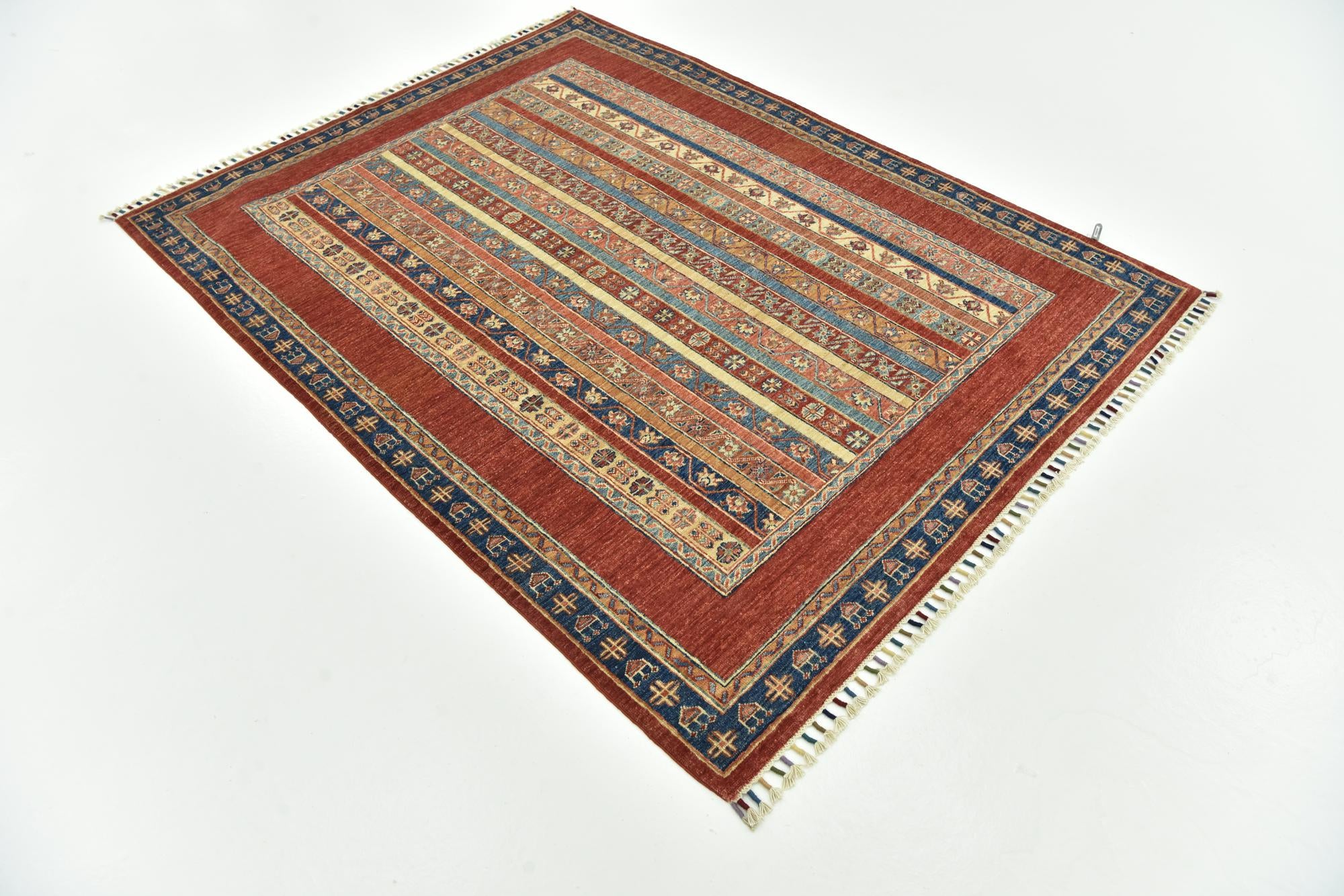 4' 11 x 6' 7 Hand Knotted Ariana Ziegler Rug