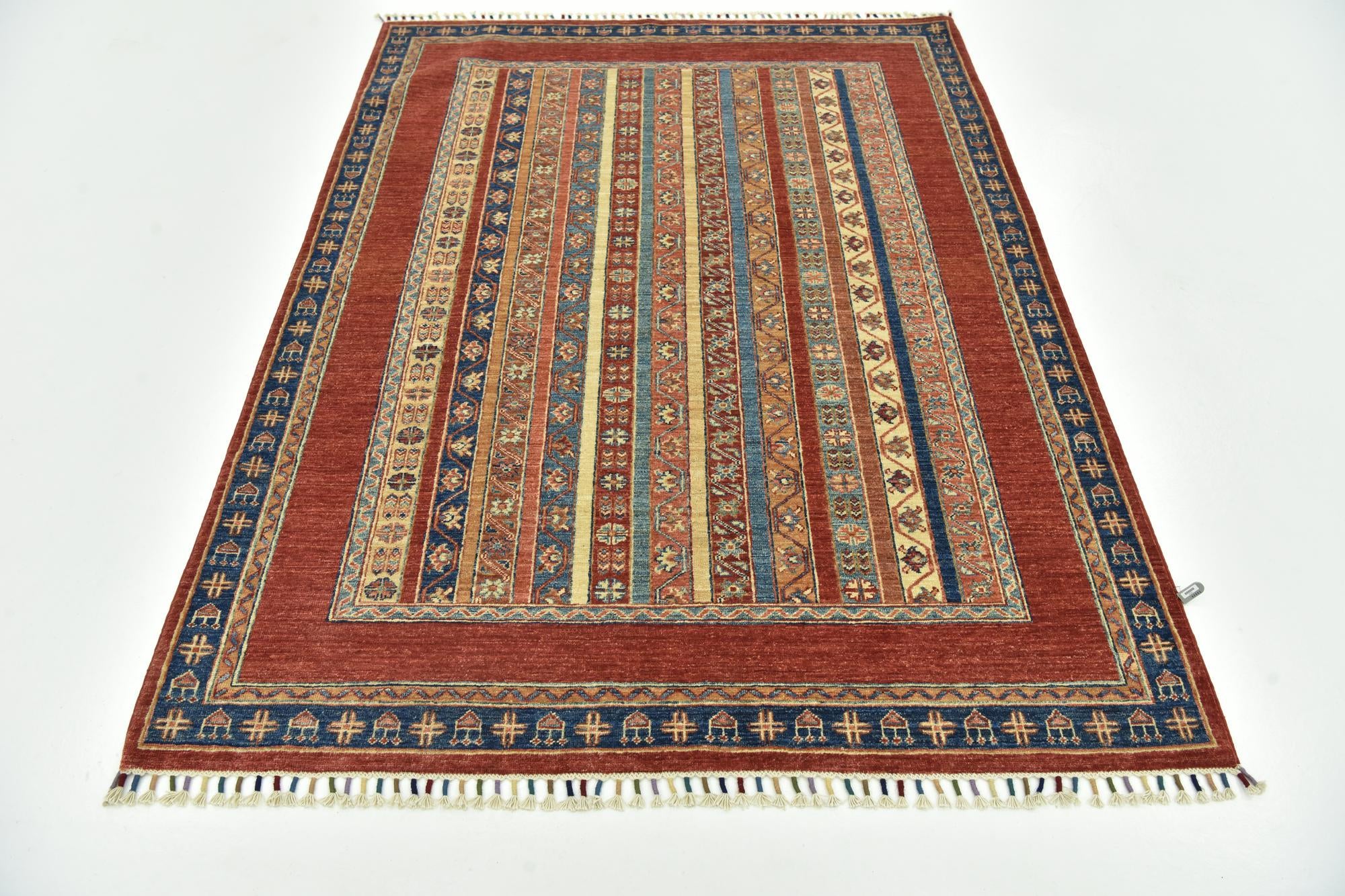 4' 11 x 6' 7 Hand Knotted Ariana Ziegler Rug