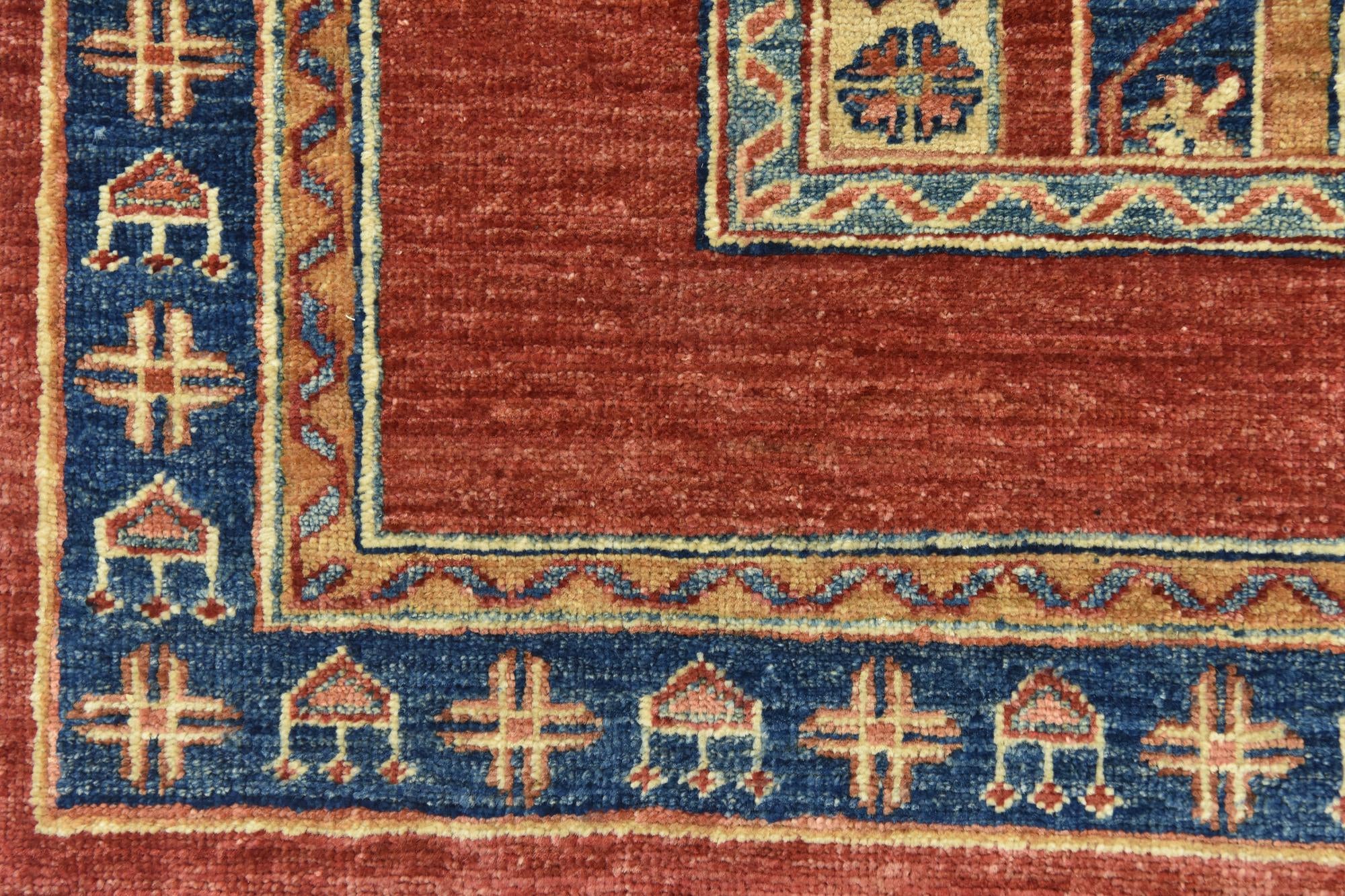 4' 11 x 6' 7 Hand Knotted Ariana Ziegler Rug