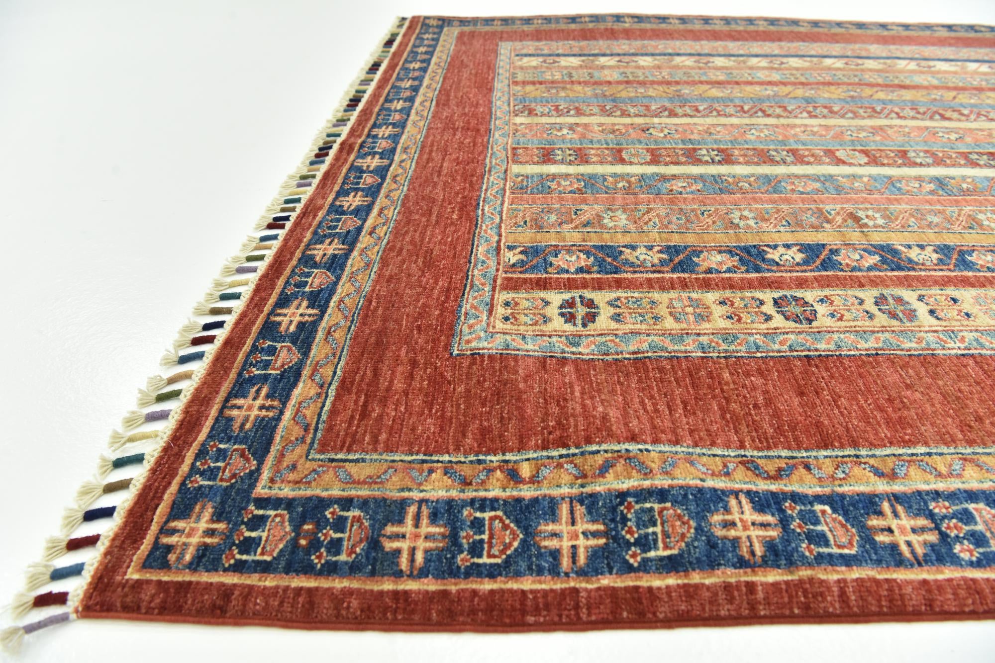 4' 11 x 6' 7 Hand Knotted Ariana Ziegler Rug