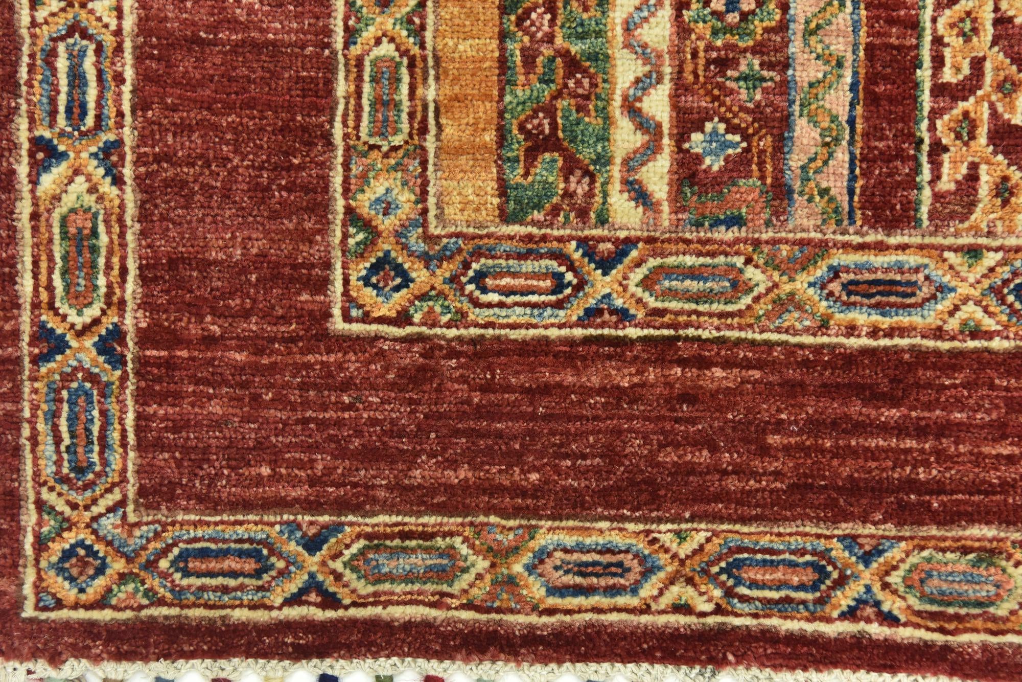 5' x 6' 7 Hand Knotted Ariana Ziegler Rug