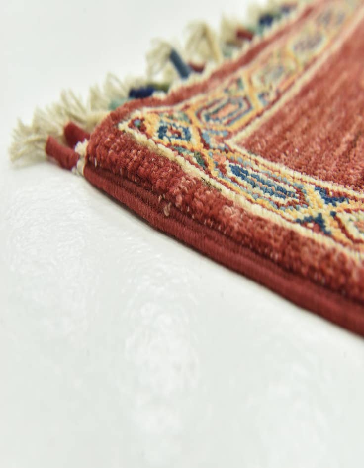 Detail image of 5' x 6' 7  Hand Knotted Ariana Ziegler Rug