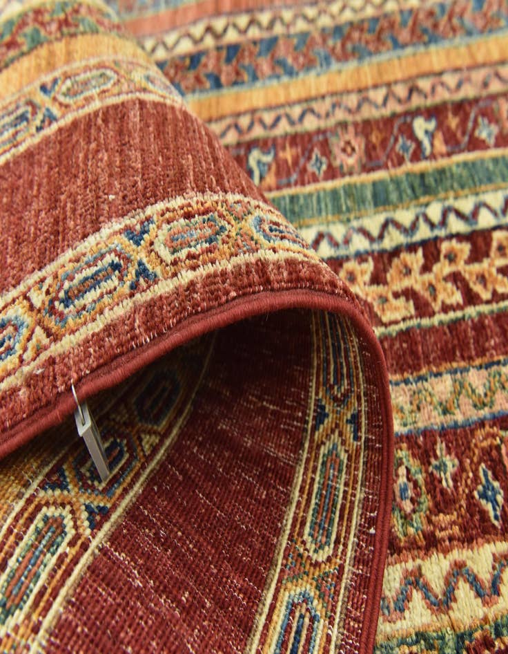 Detail image of 5' x 6' 7  Hand Knotted Ariana Ziegler Rug