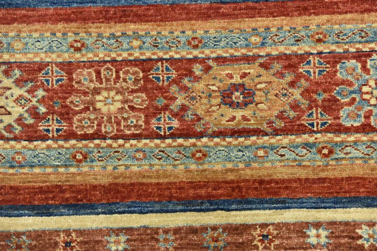 Detail image of 5' x 6' 8 Hand Knotted Ariana Ziegler Rug