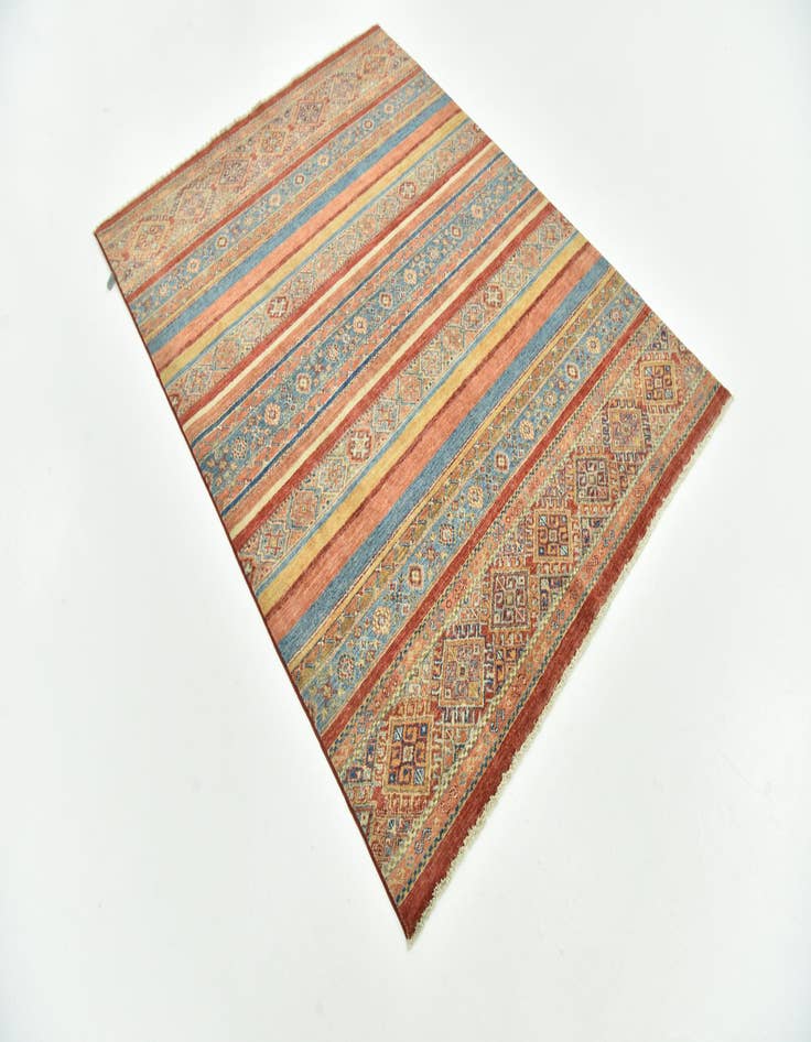 Detail image of 5' x 6' 6  Hand Knotted Ariana Ziegler Rug